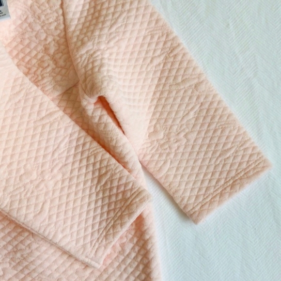 NEW janie & jack soft pink quilted floral jumpsuit 3-6 months baby girl - Picture 5 of 7